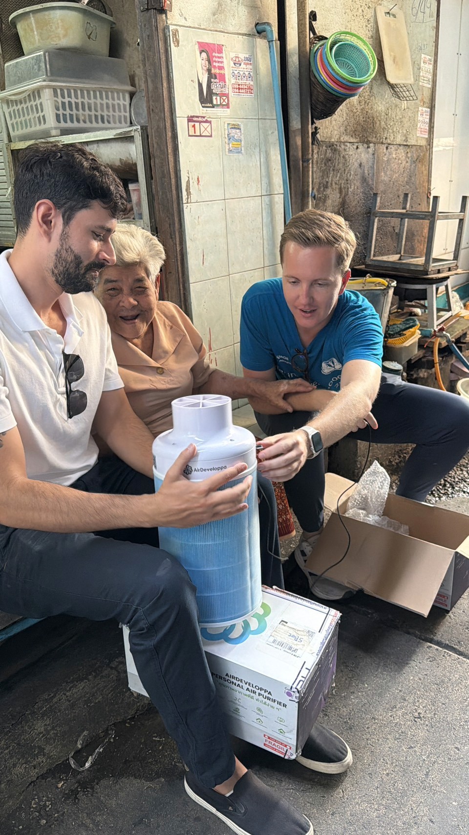 man in black crew neck t-shirt wearing black framed sunglasses