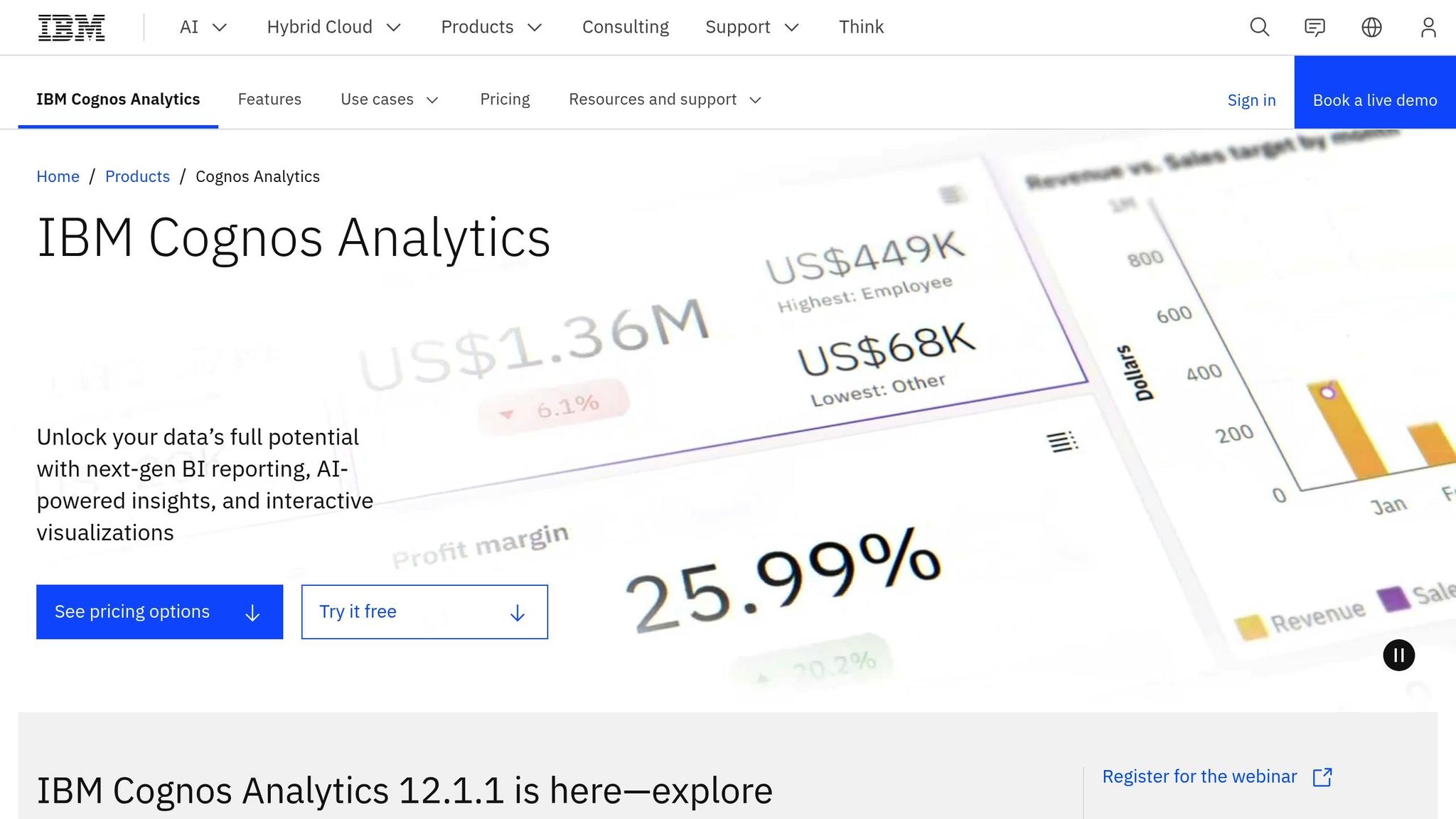 IBM Cognos Analytics