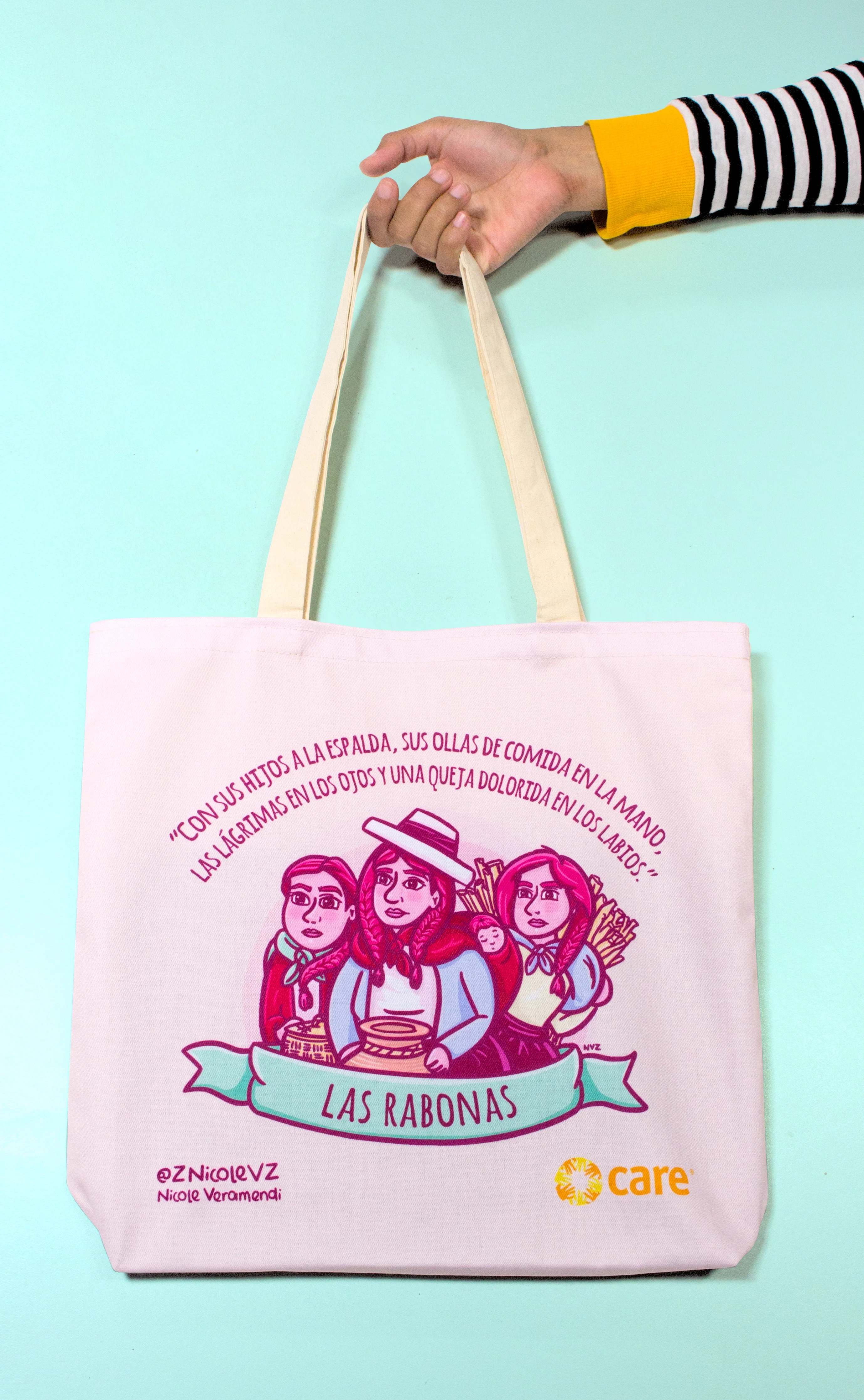 Las Rabonas tote bag