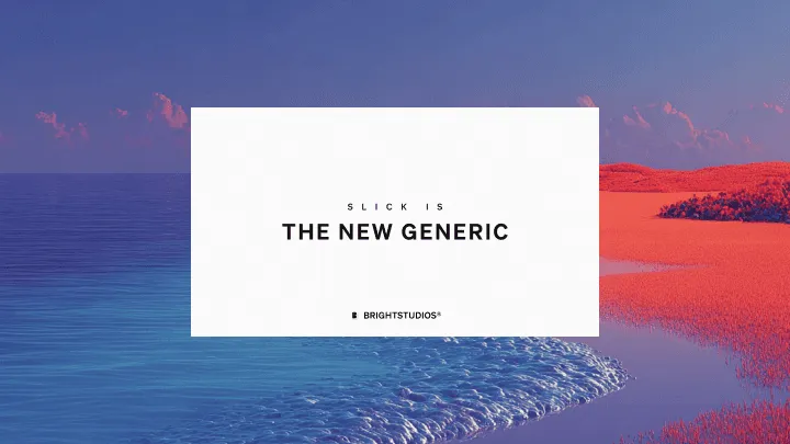 Slick is the new generic