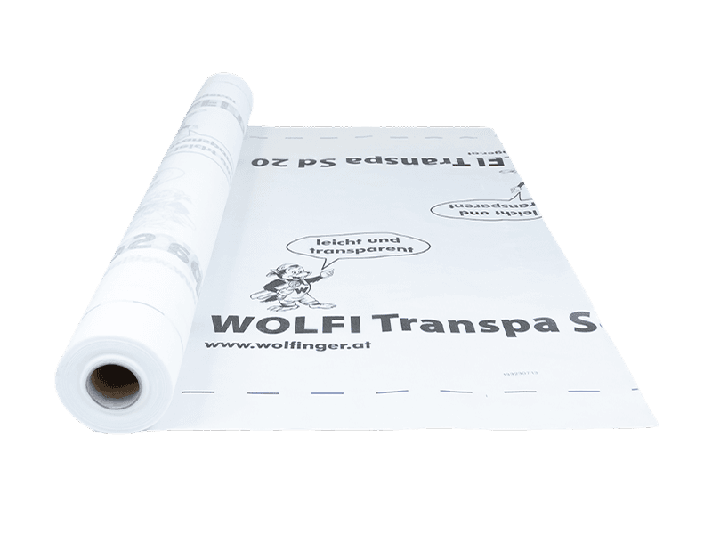 Parotěsné a parobrzdné fólie Wolfi – kategorie produktů