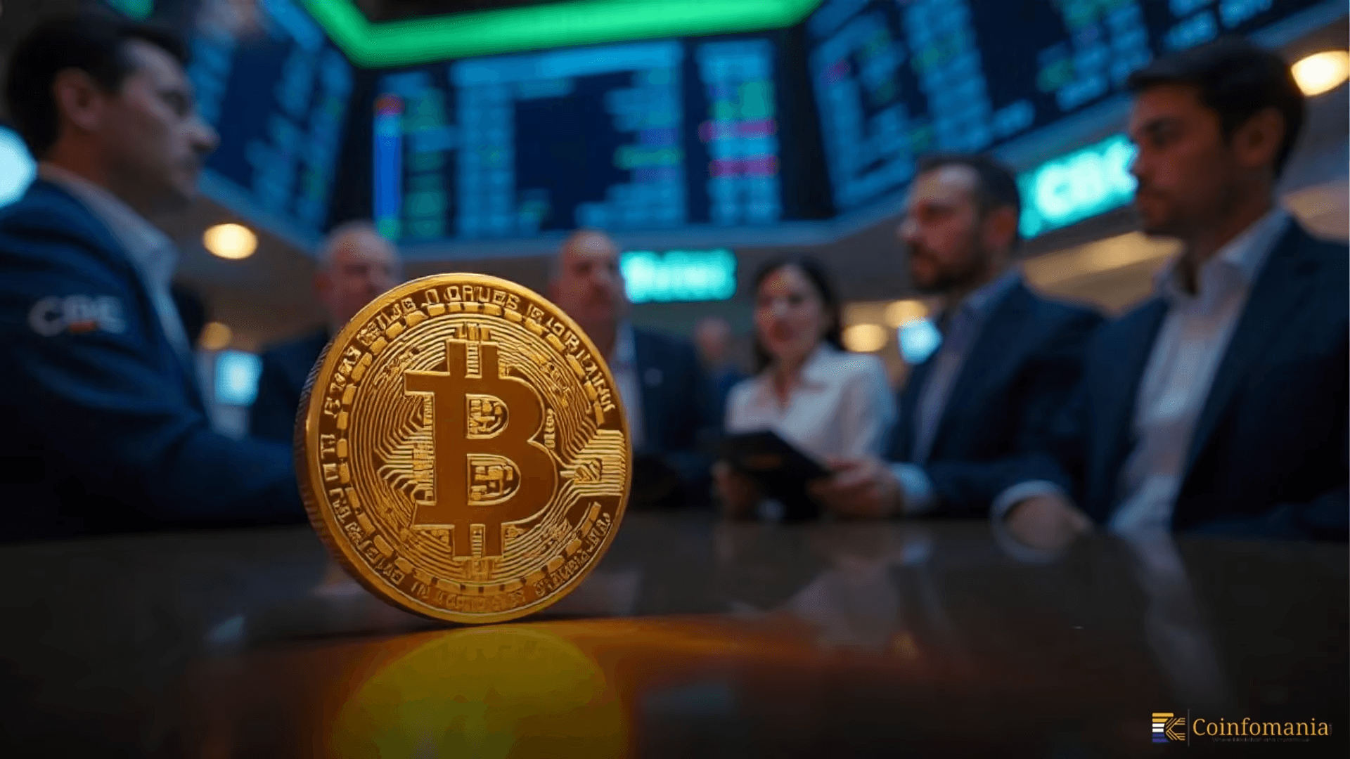 People discussing finance behind Bitcoin coin - What Crypto Is the Next Bitcoin