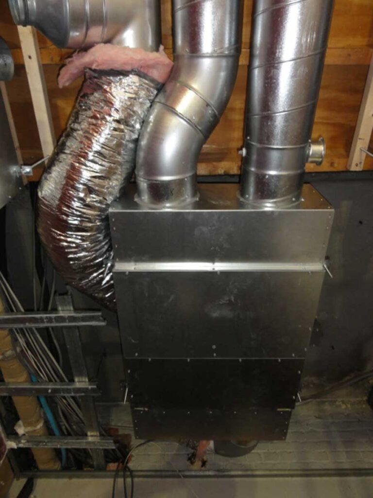 Realisatie door Klimacalor in Gent airconditioning warmtepompen vloerverwarming en warmtepompboiler