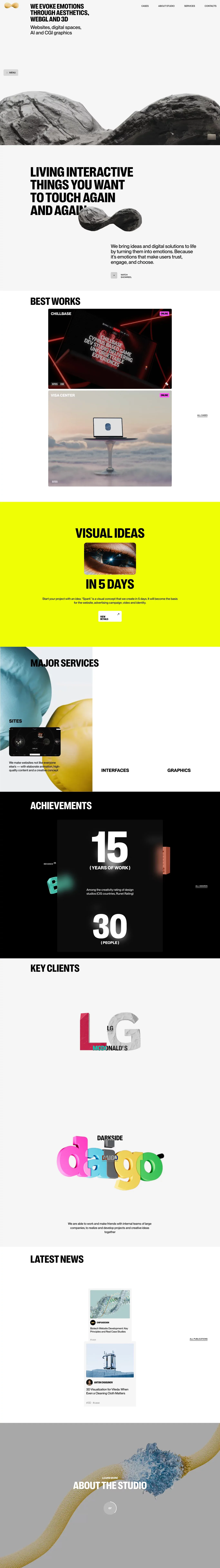Chipsa landing page screenshot showcasing AI and Design design