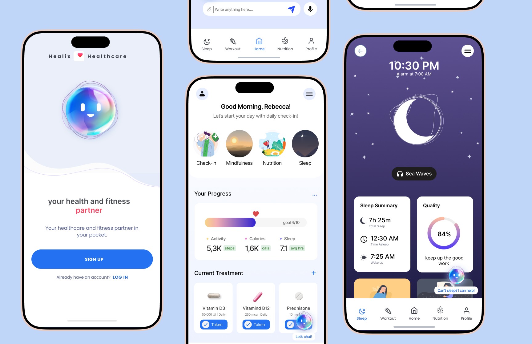 Realione Hero section