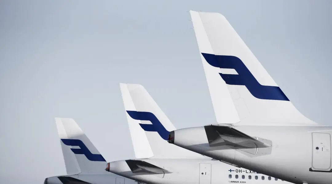 Finnair, an airline company from Finland