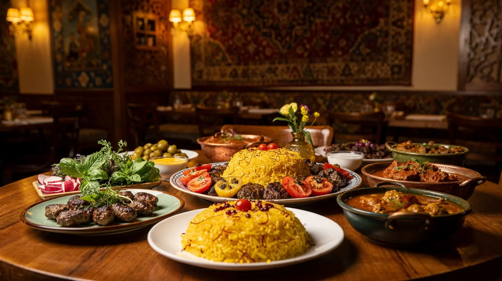 L'équipe du restaurant Persepolis