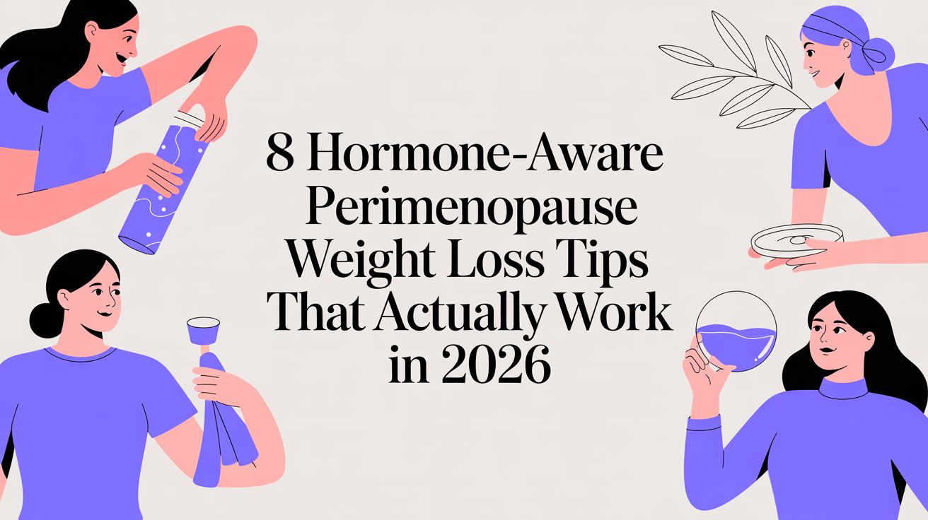 8 Hormone-Aware Perimenopause Weight Loss Tips That Actually Work in 2026