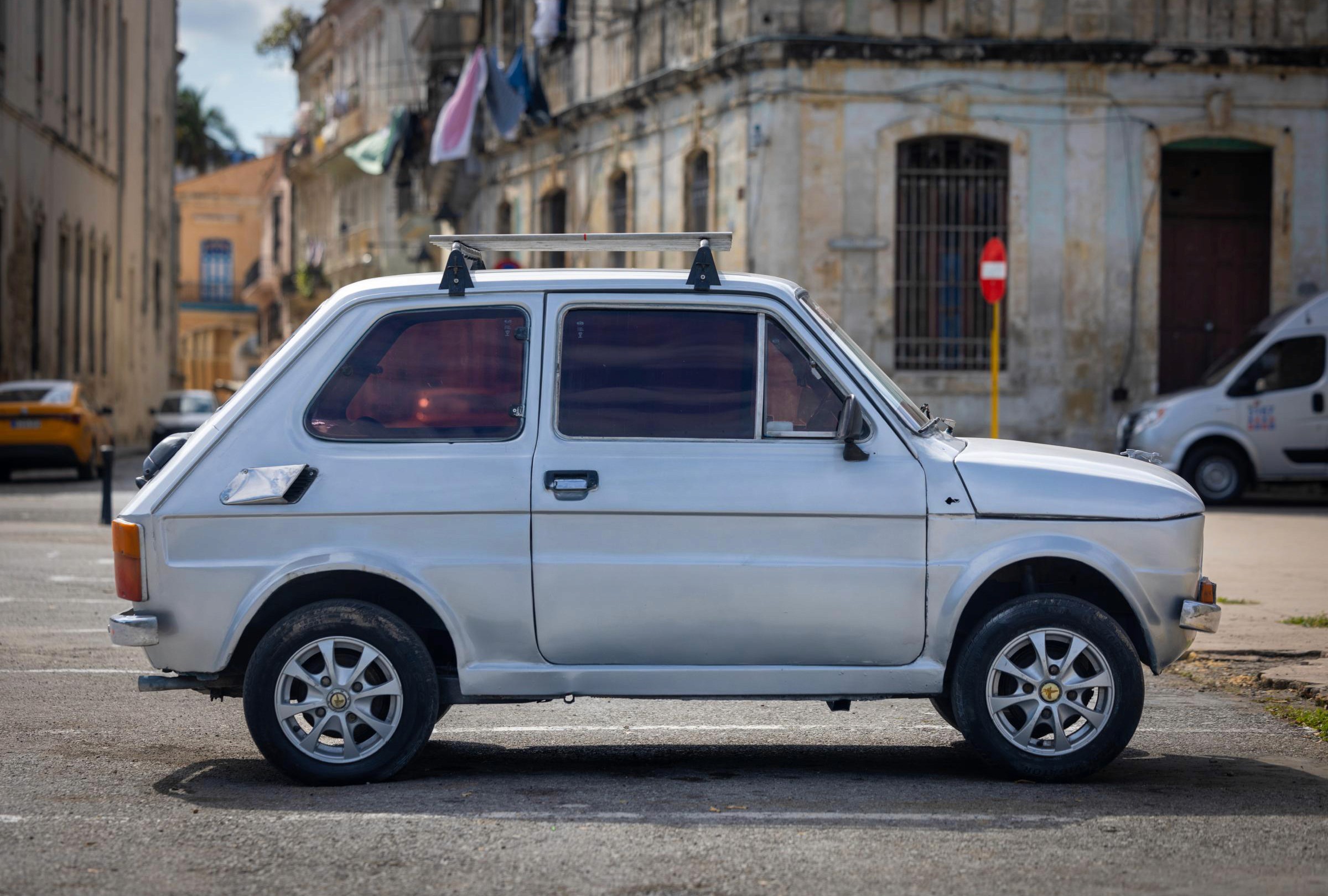 Saw quite a few of these cold war relic Polish-made Fiat 126’s around. They are nicknamed Maluch, meaning “The Little One” and are quite a charming contrast to all the giant American 50’s cars driving around.