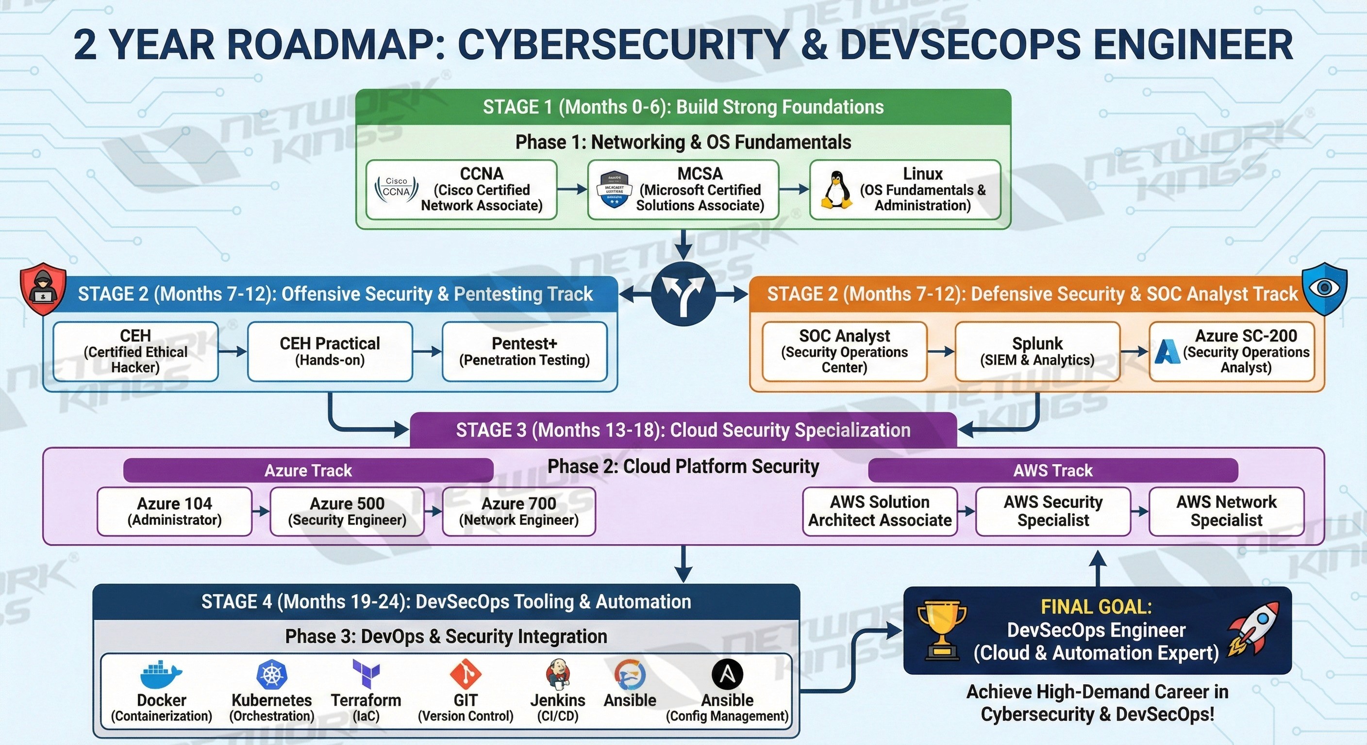 working professional roadmap