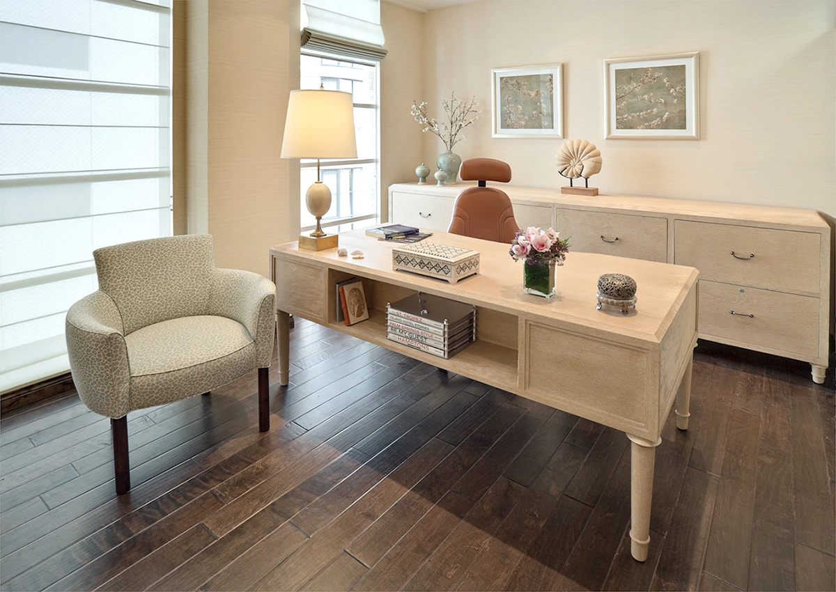 Temporary project interior