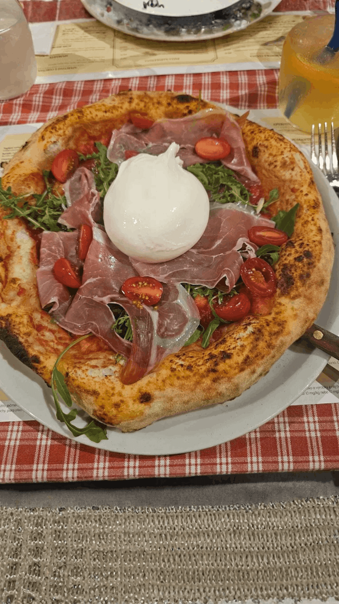 Hand holding a packet of Nutella Biscuits