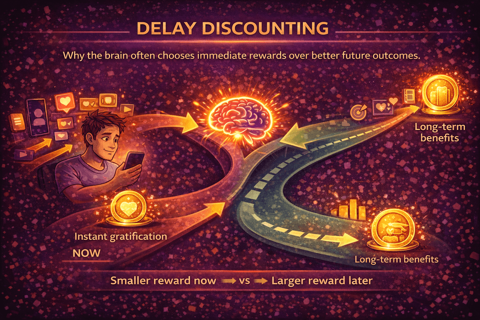 Delay discounting