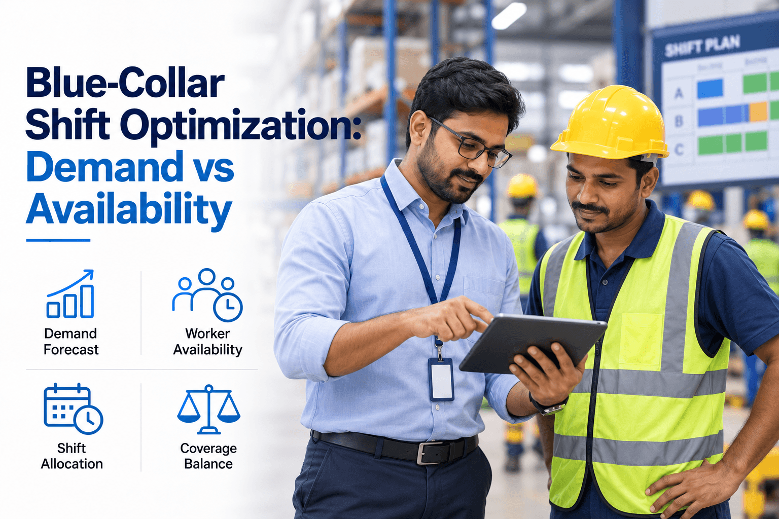 Blue-Collar Shift Optimization: Demand vs Availability