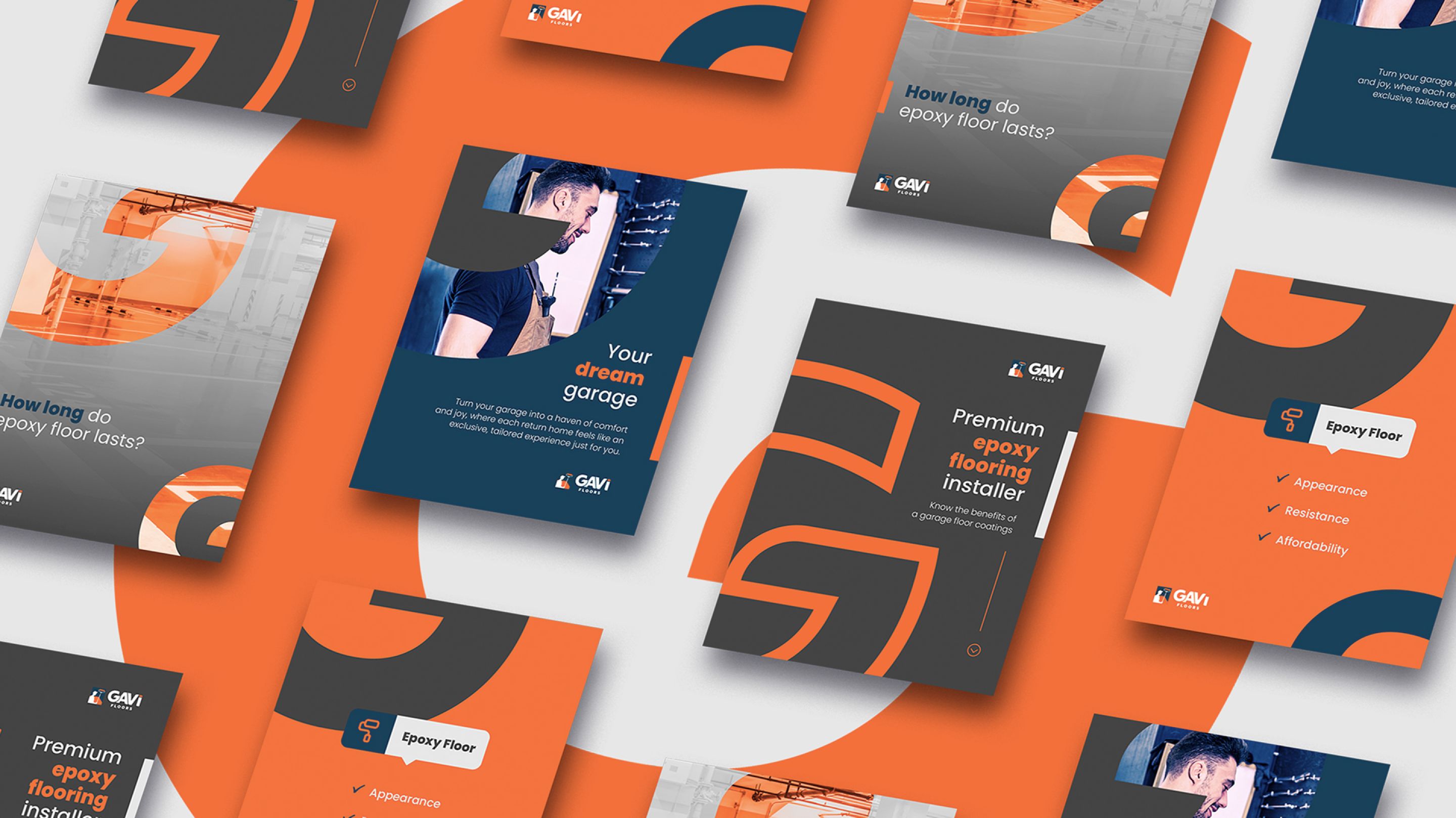 Projeto de identidade visual para Gavi Floors