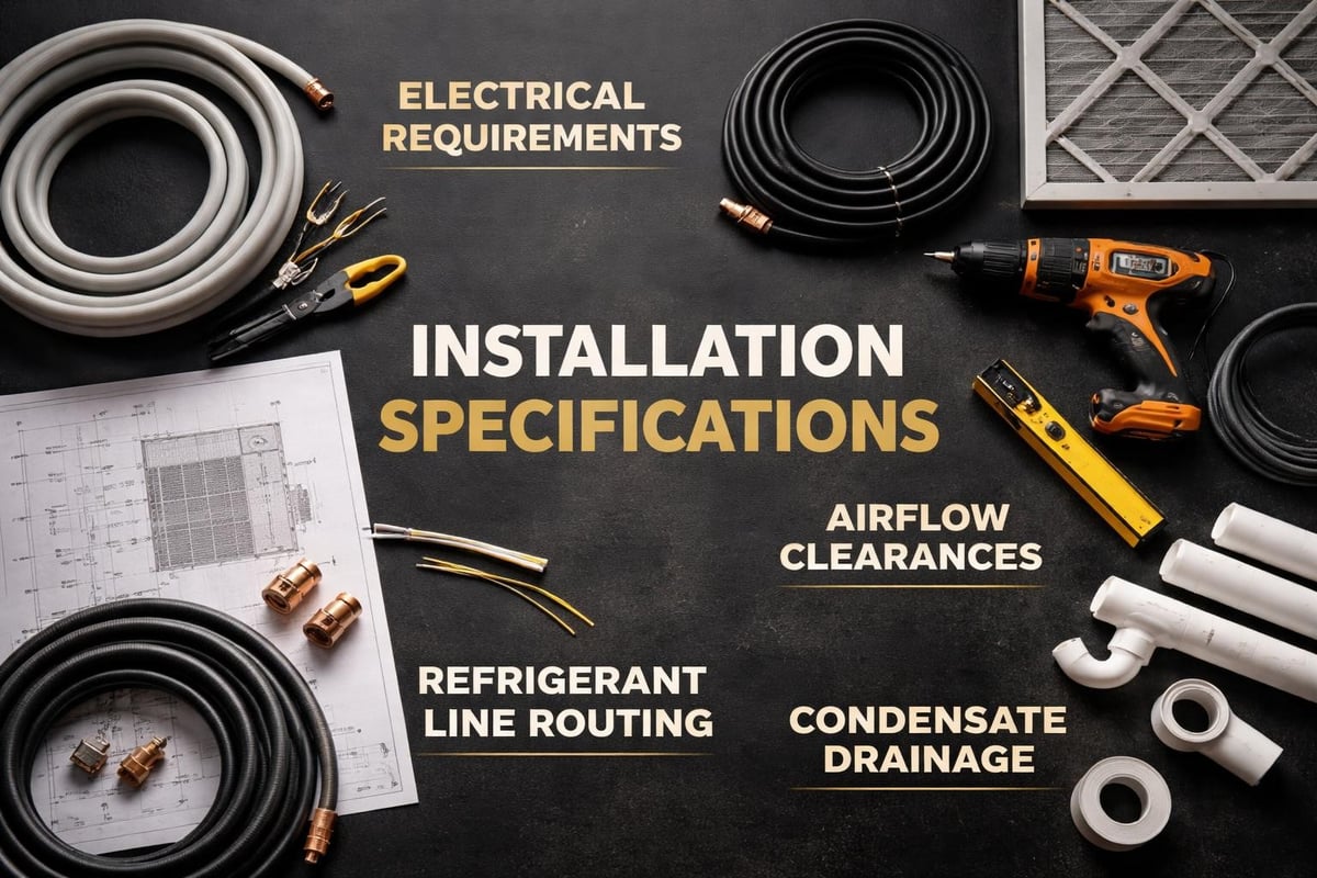 Climate control installation requirements