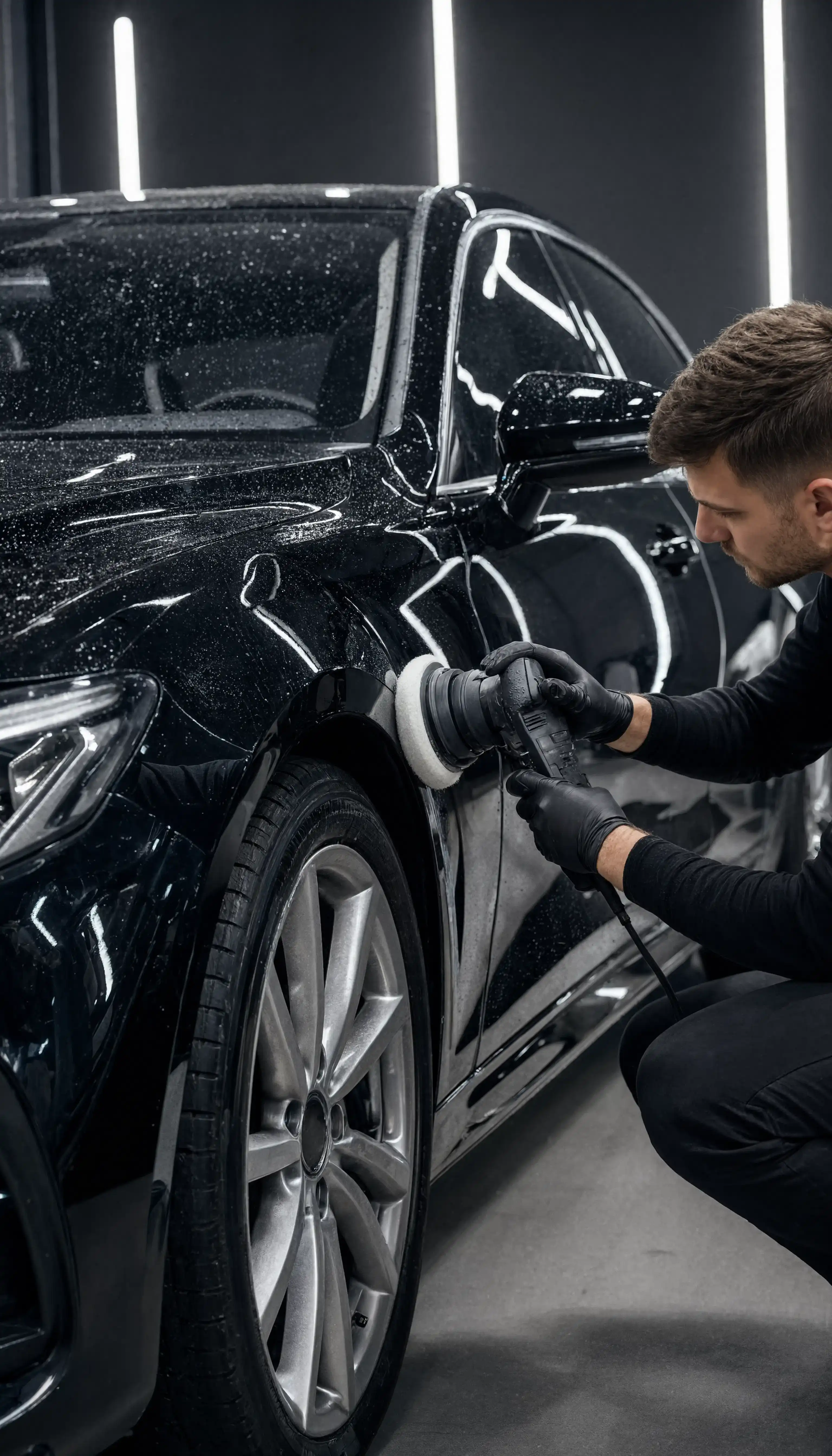 A guy who polished a car