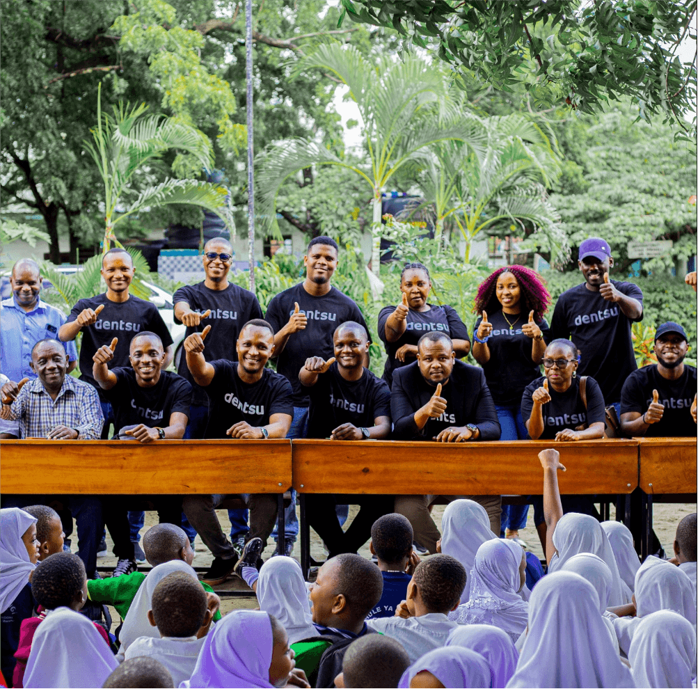 dentsu Tanzania team