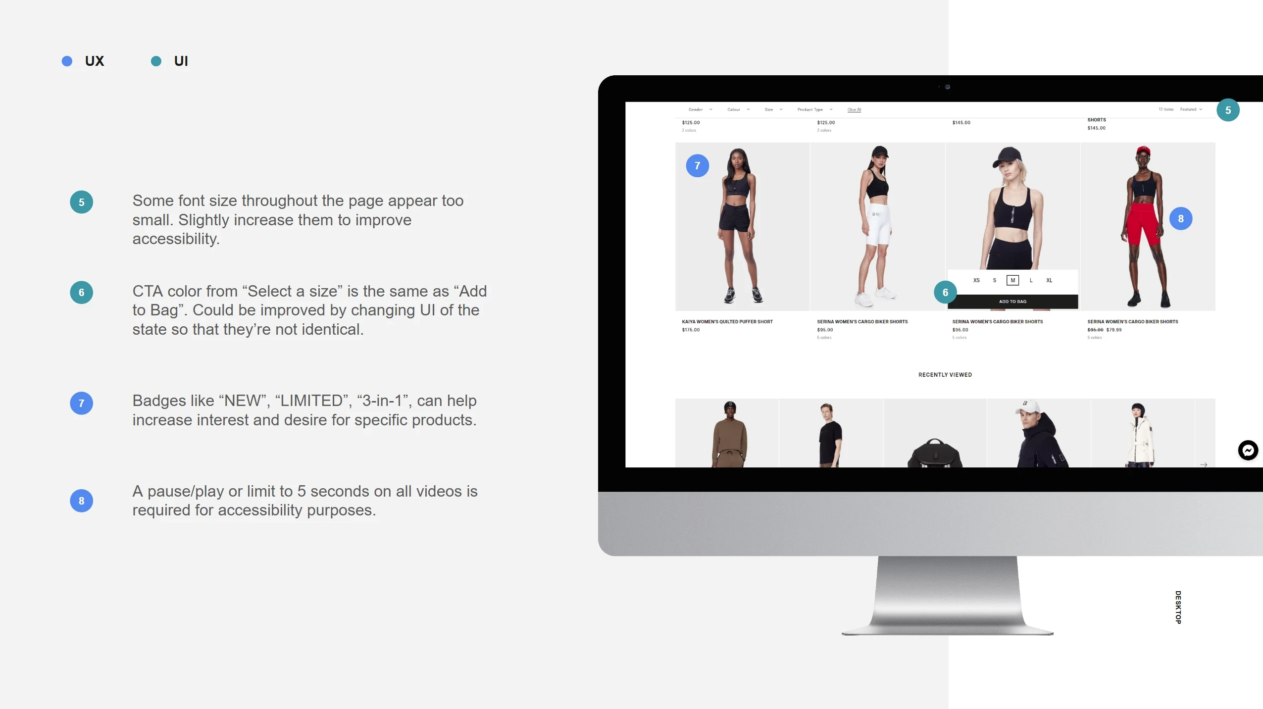 Rudsak: Website Design Audit