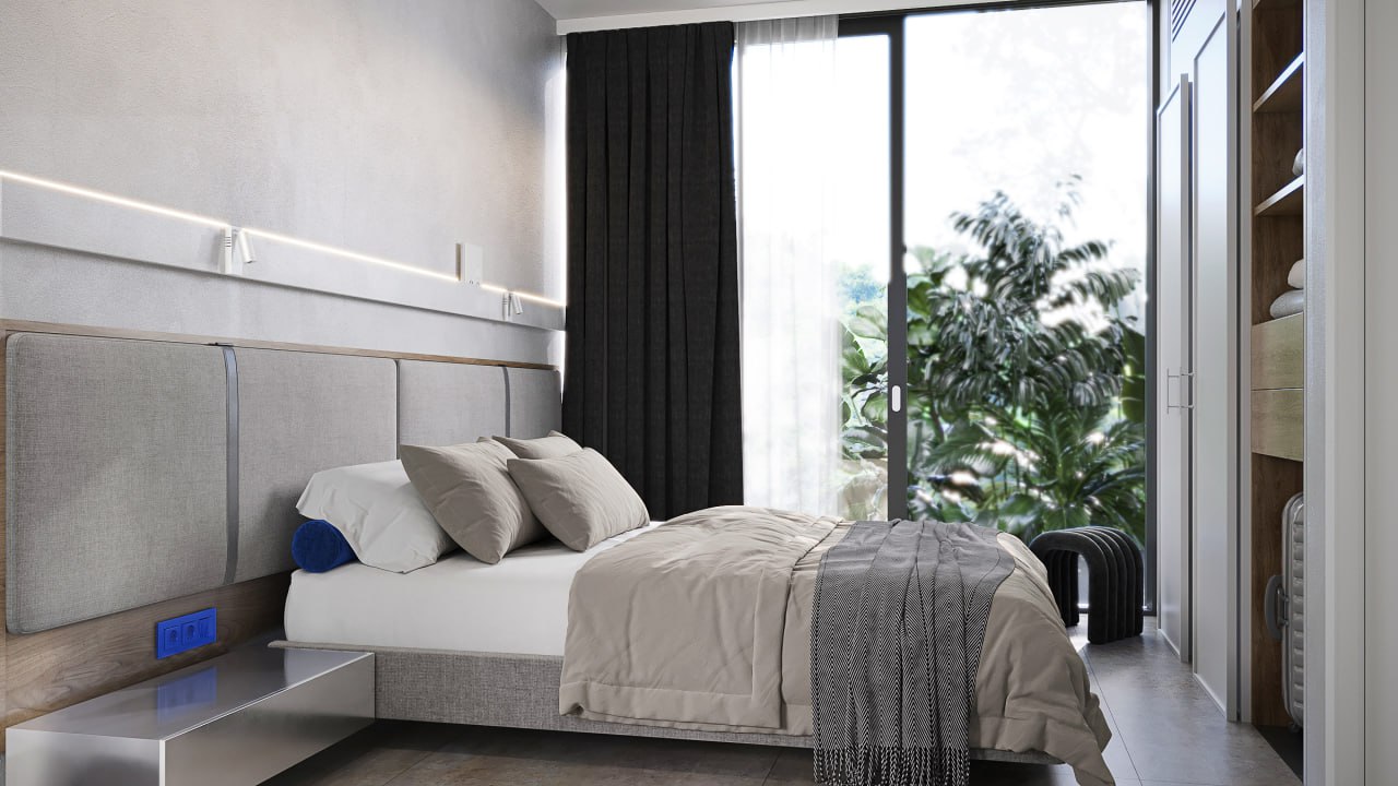 Apartments with a Jacuzzi in the Unit Space U3 complex