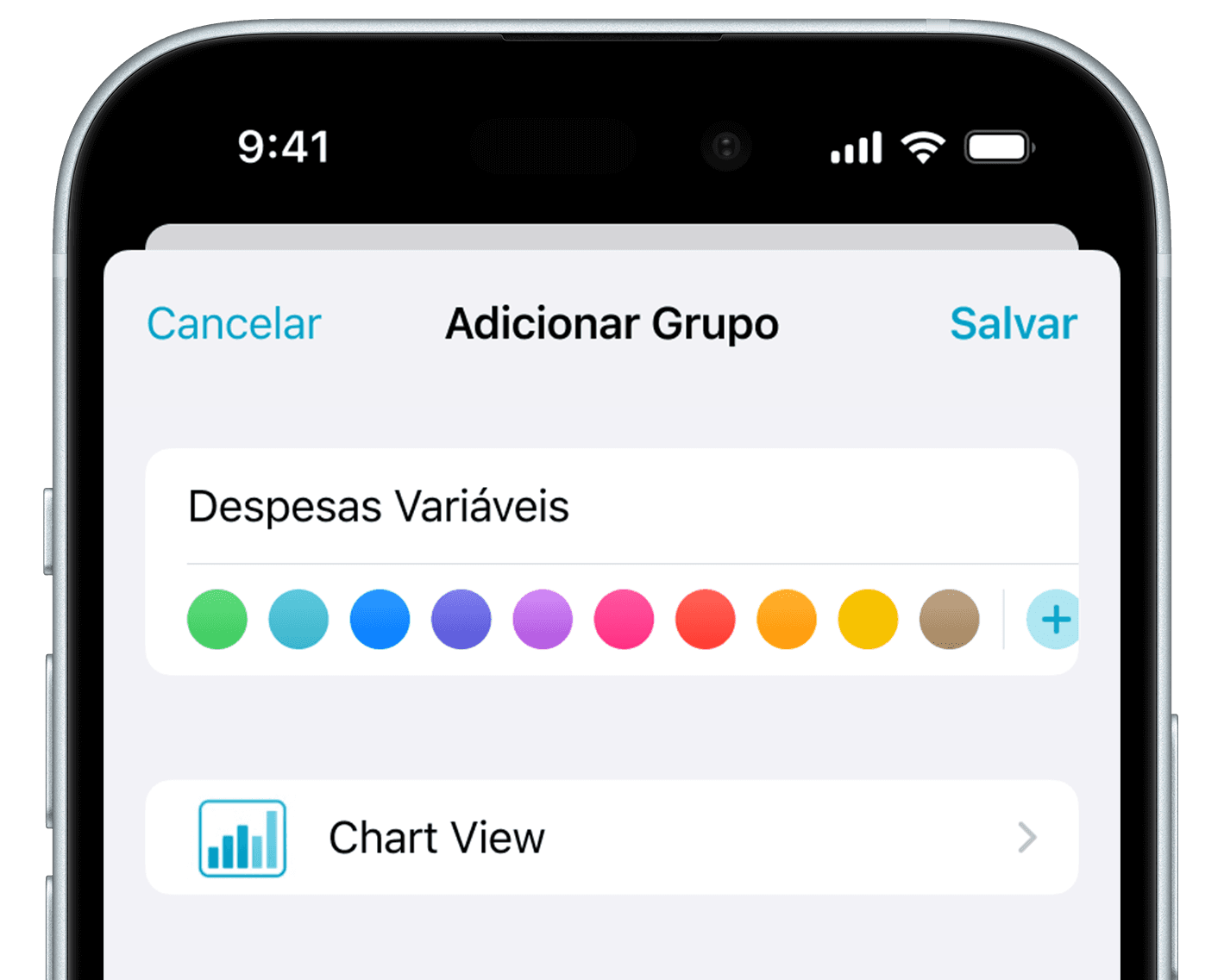 Screenshot of Notion template shopping list