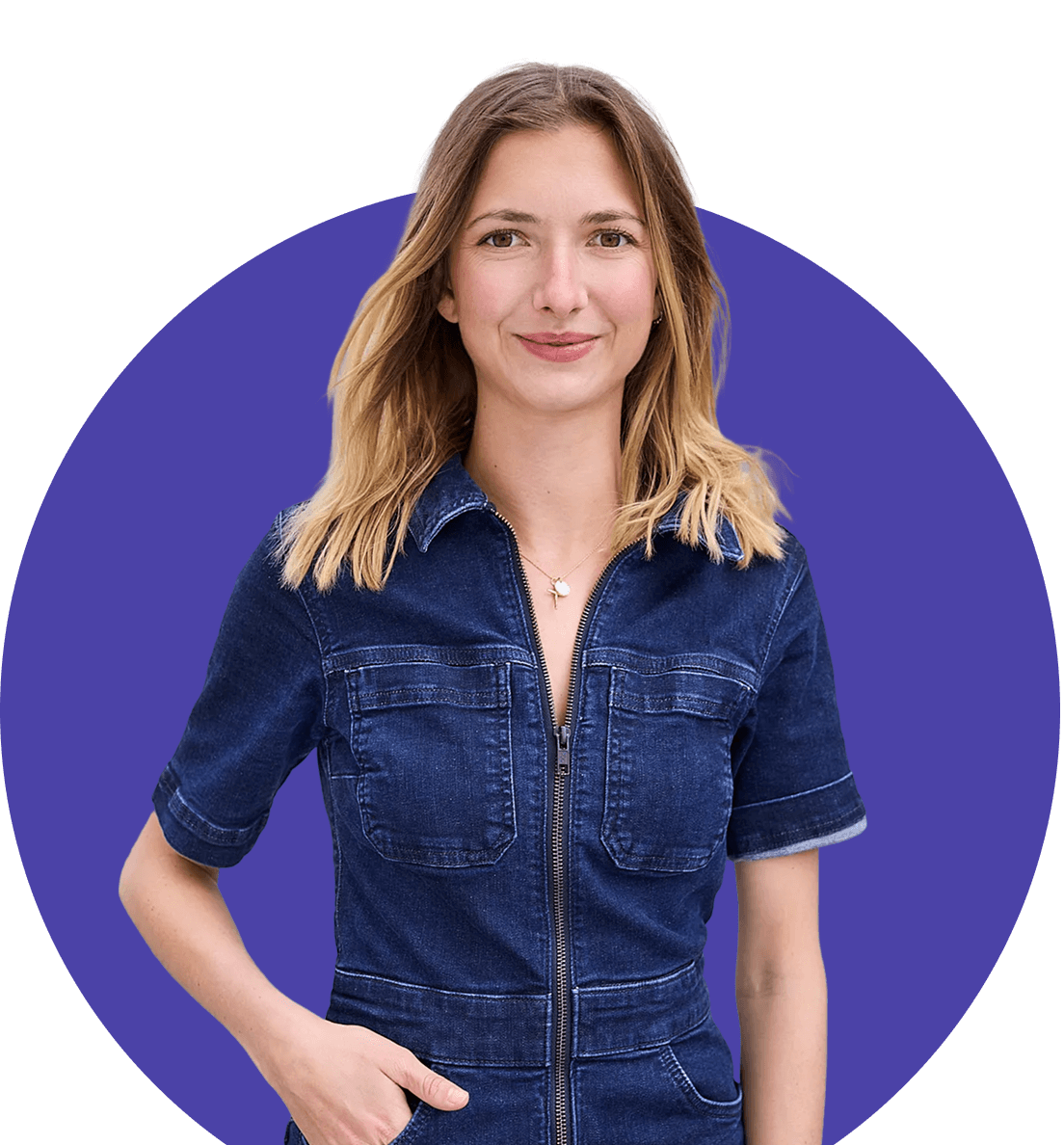 Portrait Bild von unserem CEO Elodie