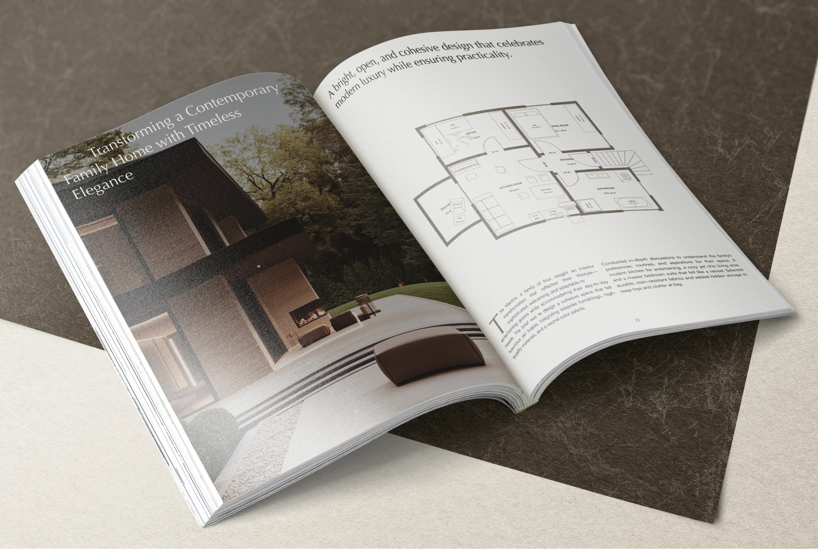 Brand identity for a beauty salon