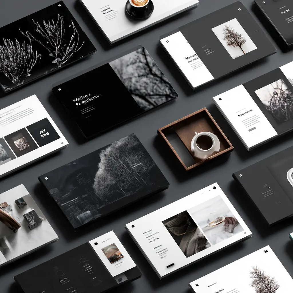 Premium UX/UI design showcase — modern SaaS, AI, and tech interfaces by Luna UI Design Studio