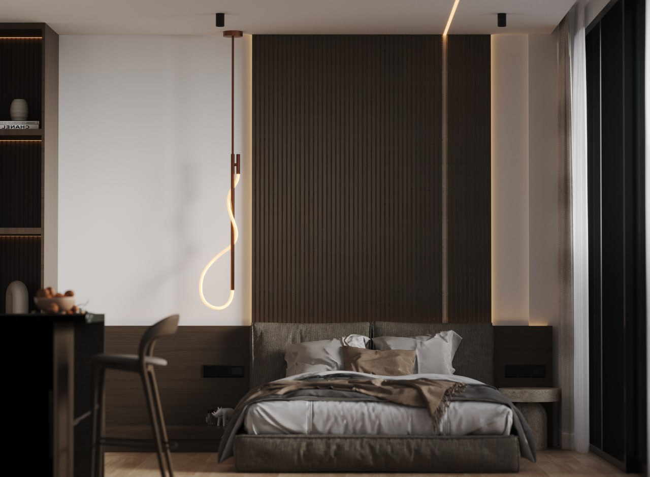 Apartment with volcano views in Elysium complex, Pererenan