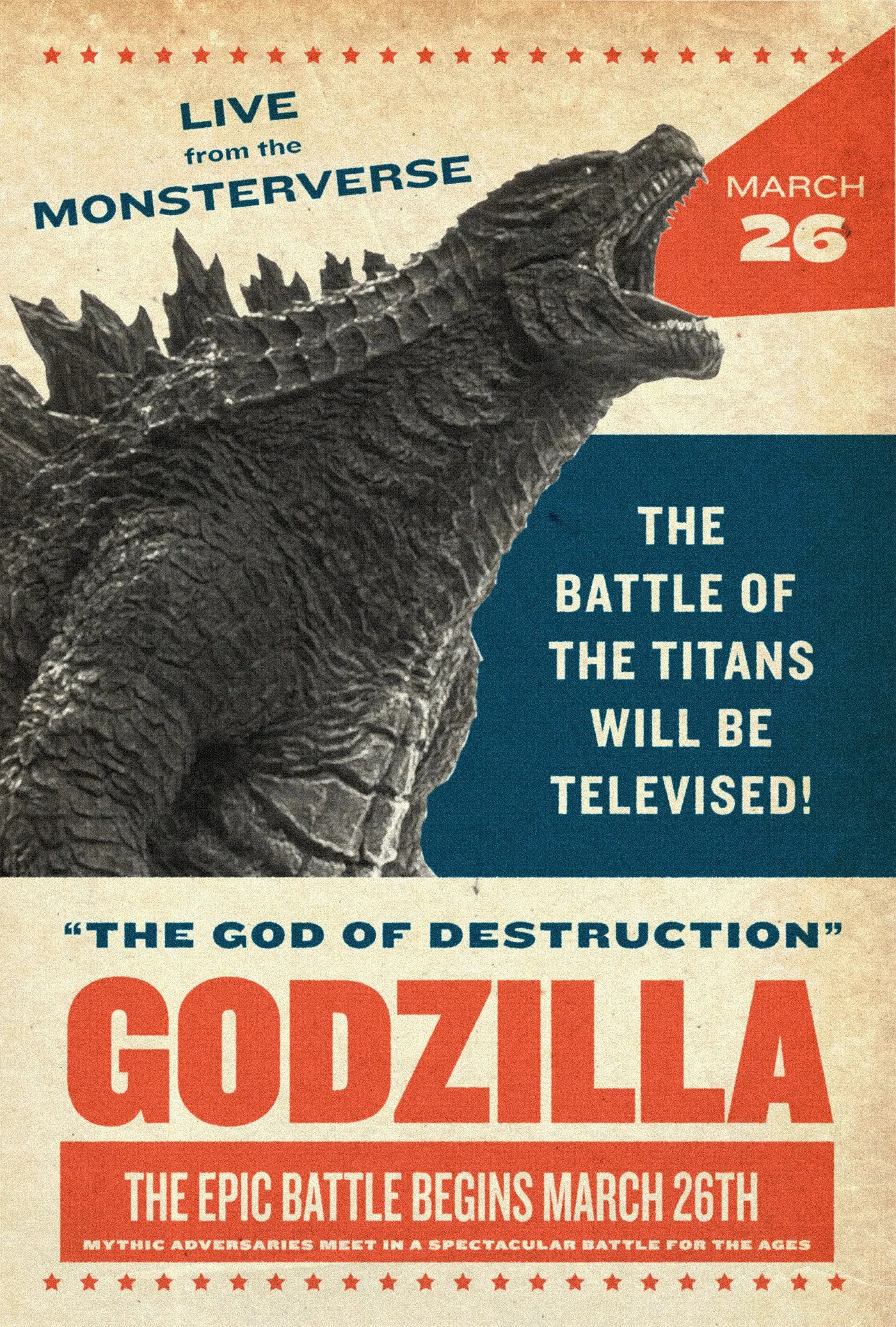 Godzilla Poster 1