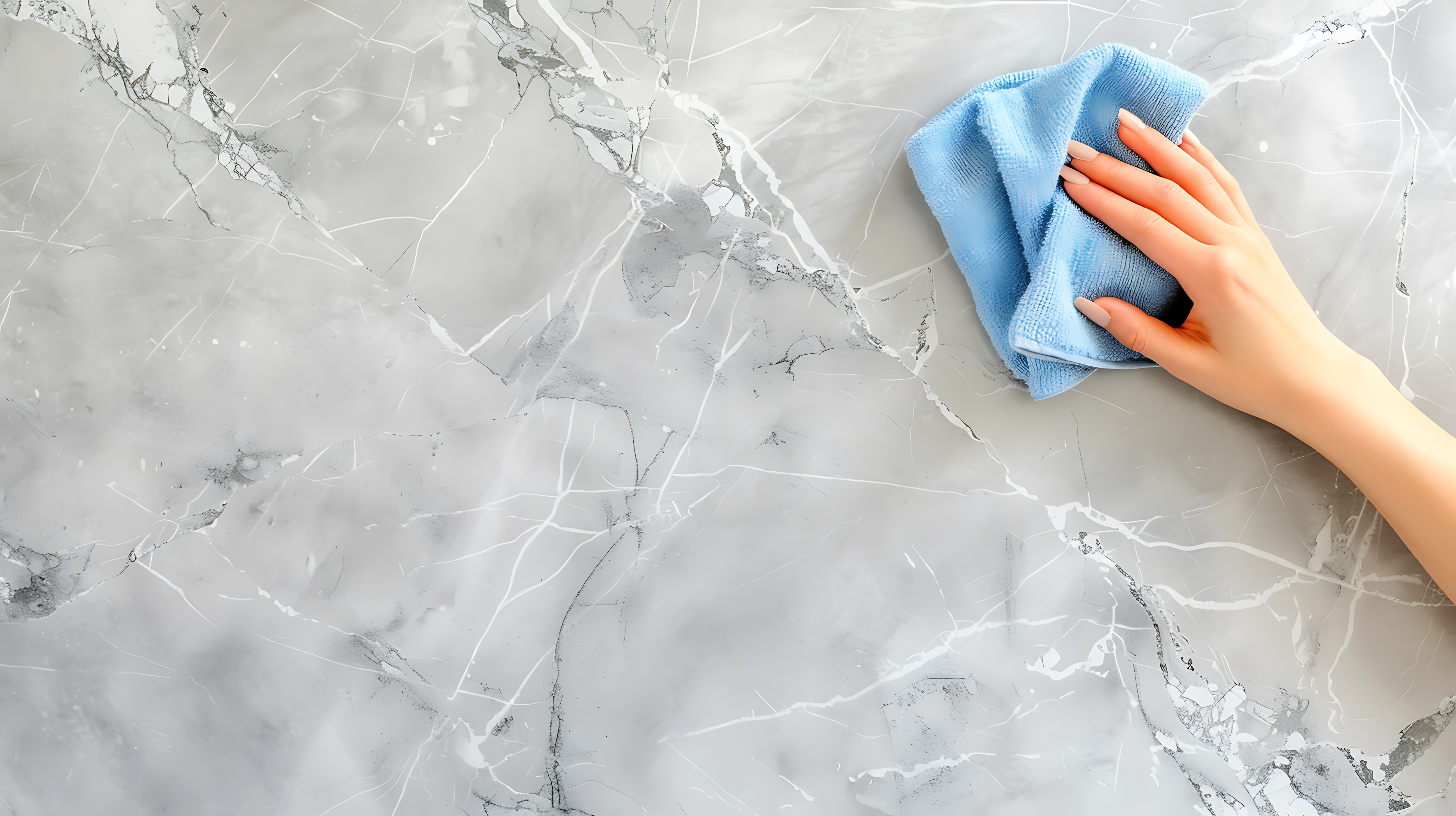 Cleaning Marble can be easy if done right. Start by wiping down the surface with a soft cloth to remove any dust or dirt.