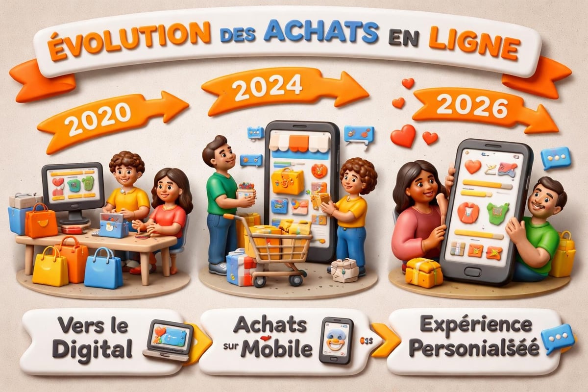 Évolution du e-commerce