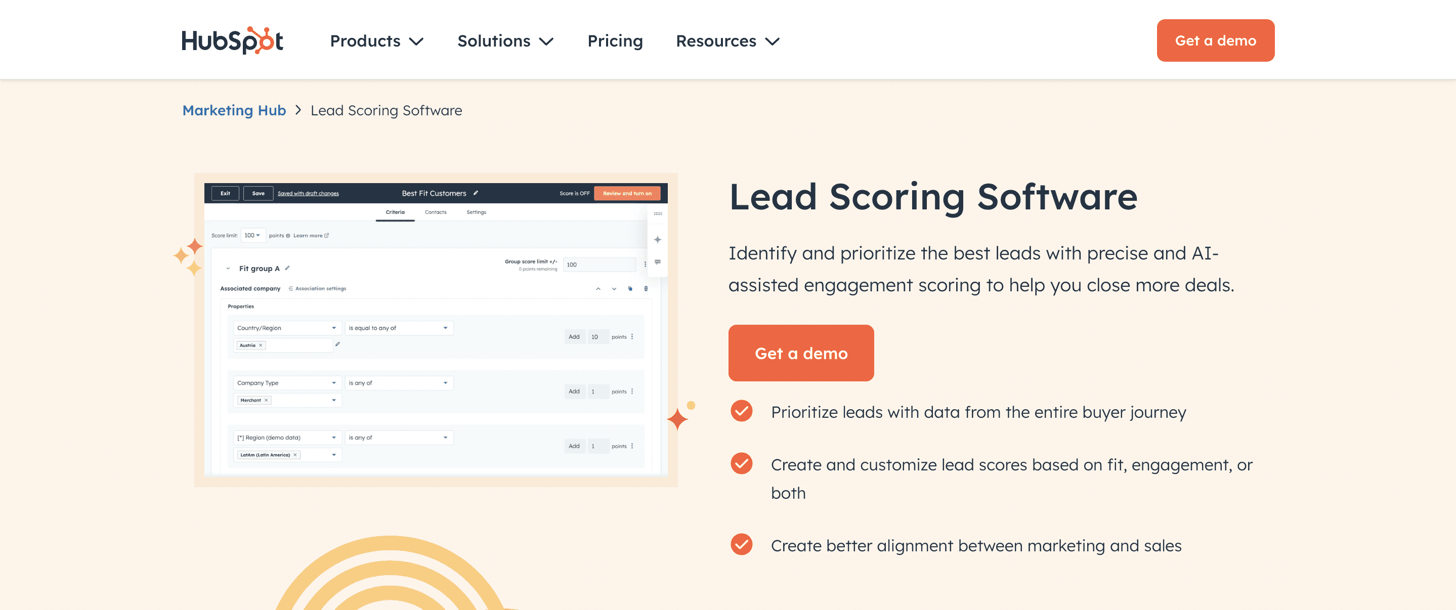 Hubspot Lead Scoring - HubSpot Lead Scoring