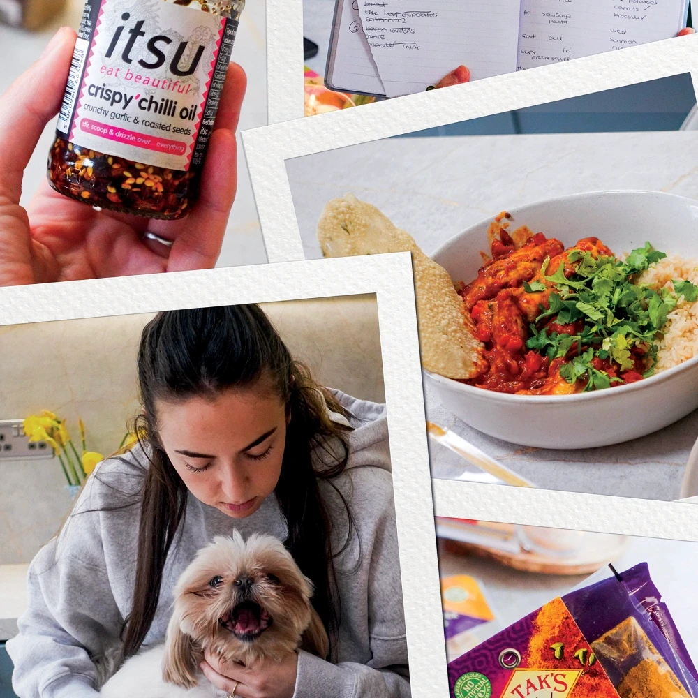 Polaroids of food