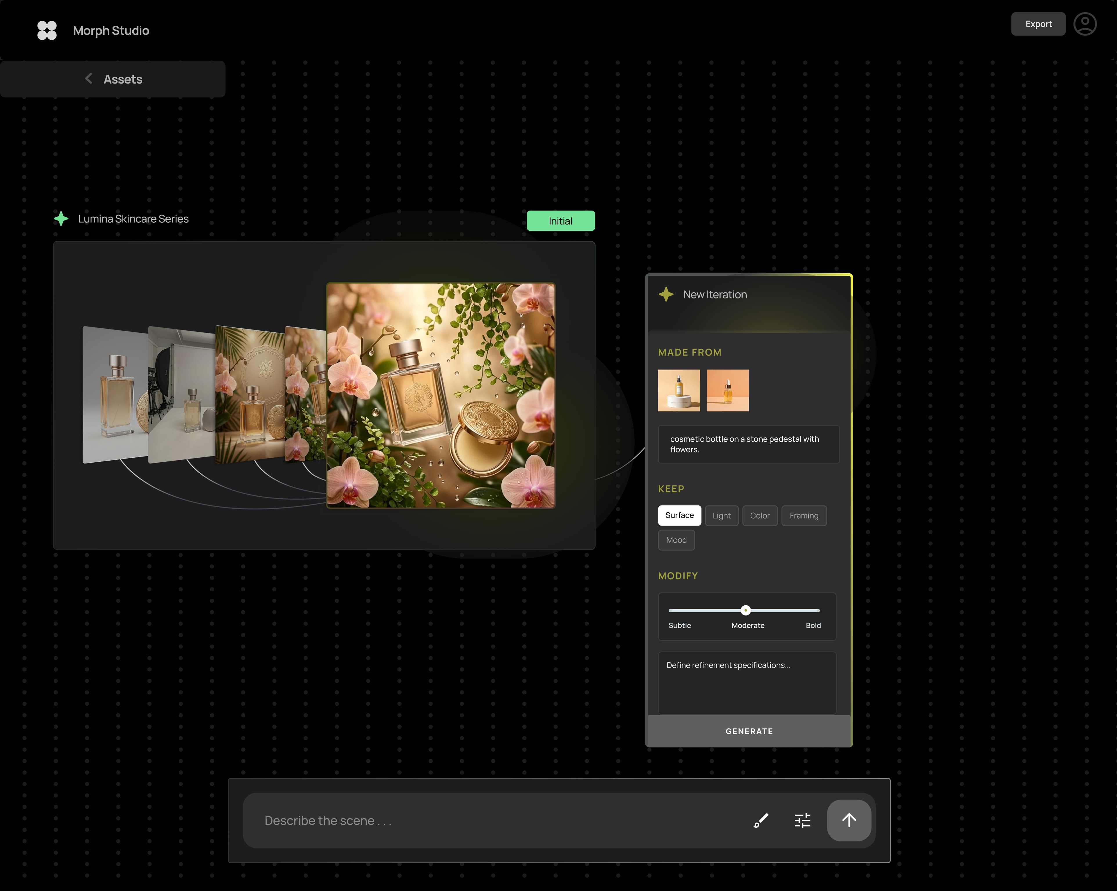 Iterative AI Image Generation Workflow