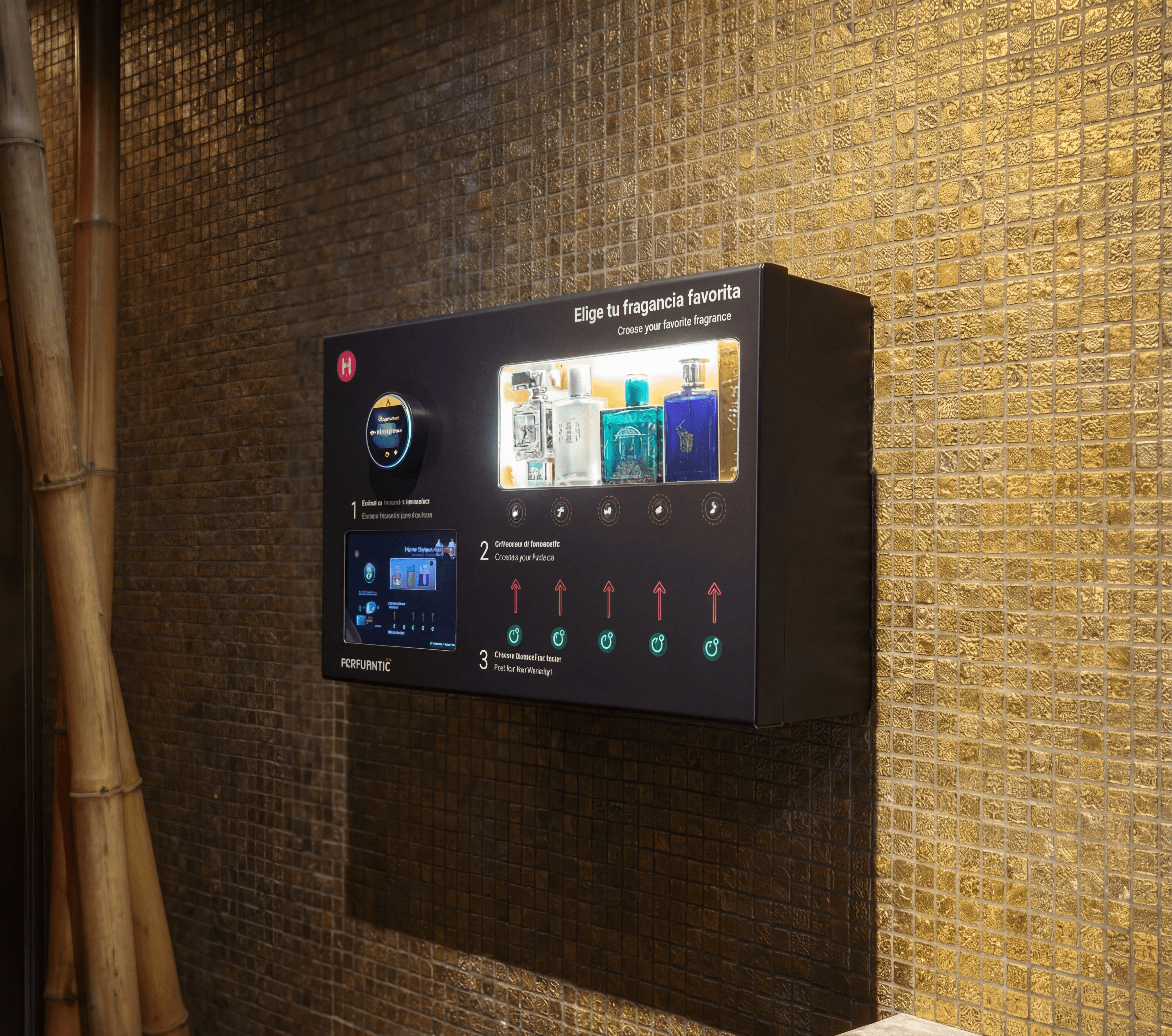 Maquina en el local de uno de nuestros clientes