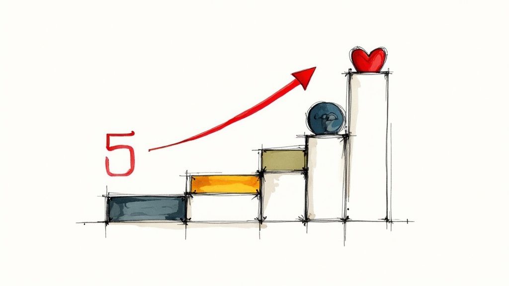 Una persona sonriendo mientras recibe un masaje en silla en su oficina, demostrando el impacto positivo del bienestar corporativo.