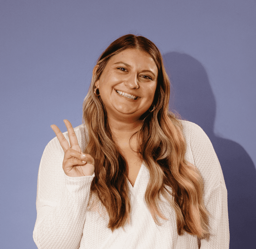 Headshot of project manager, Ashley