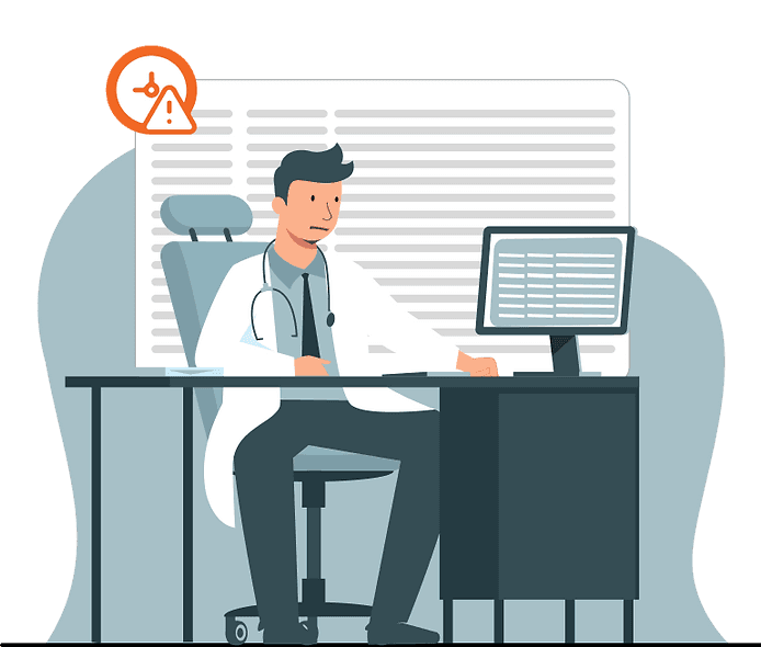 Overworked Physician