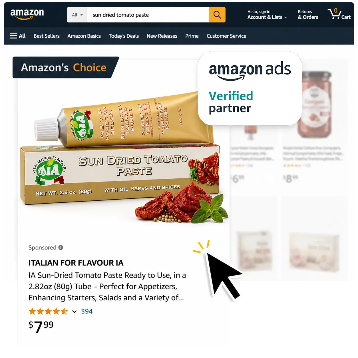 Amazon Ads PPC optimization example
