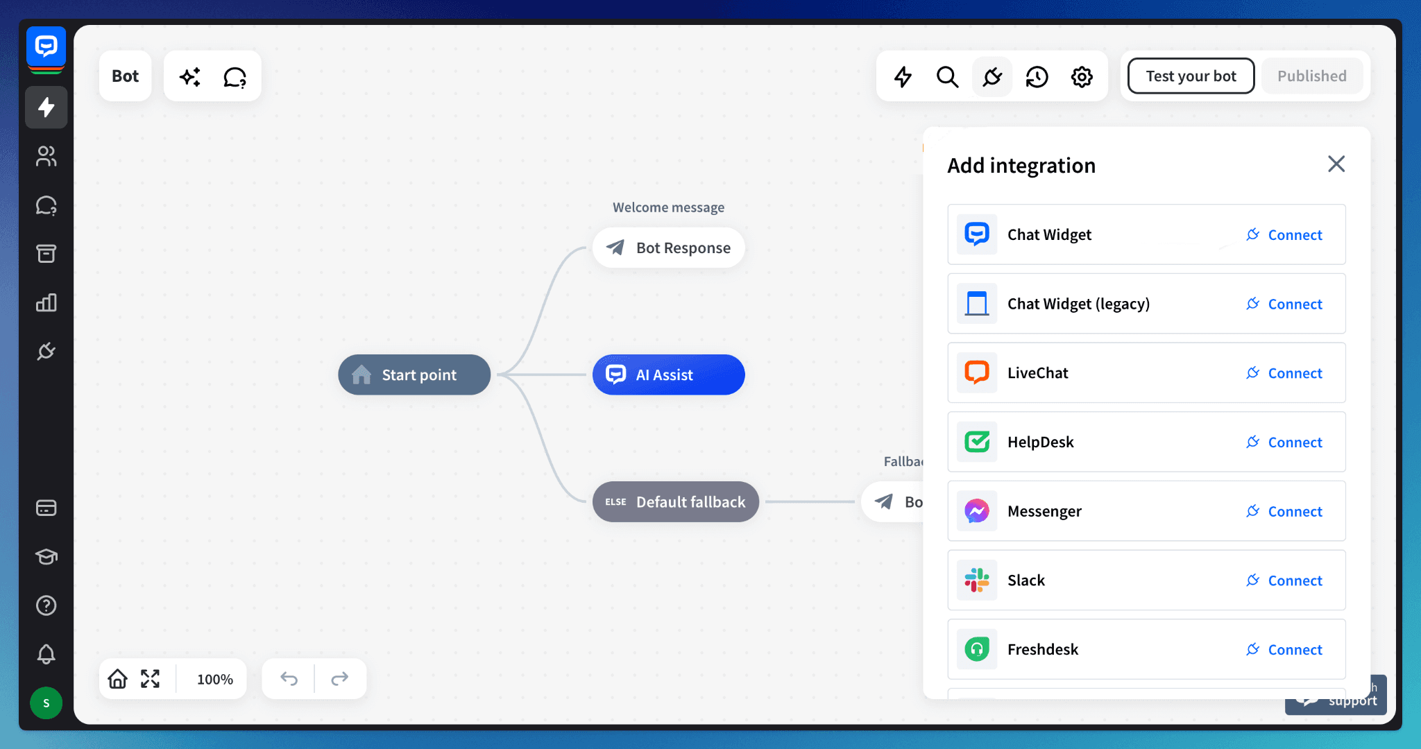 ChatBot by Text