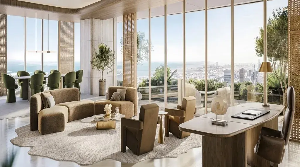 rockefeller business tower interiors