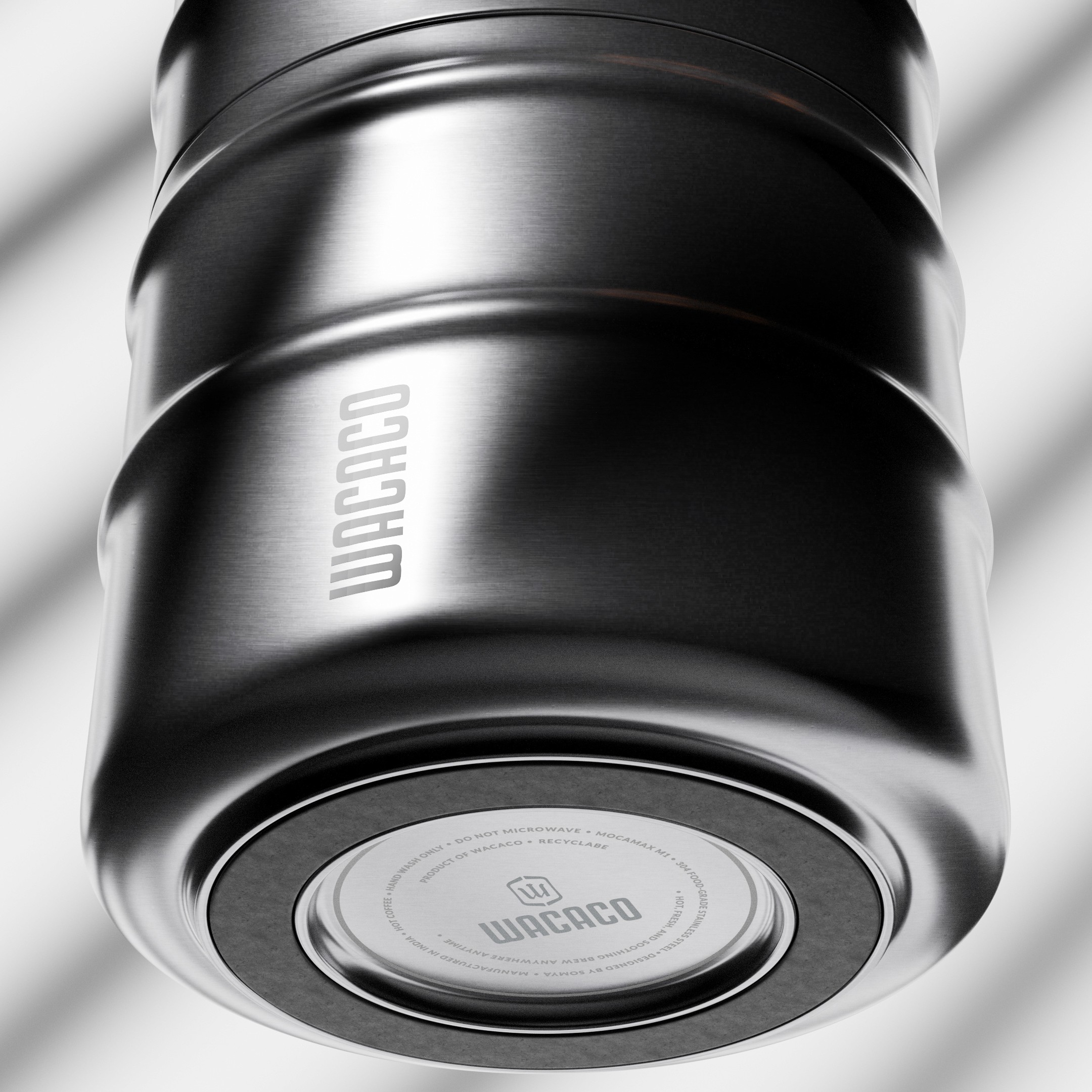 Maintaining Wacaco’s Design language and CMF