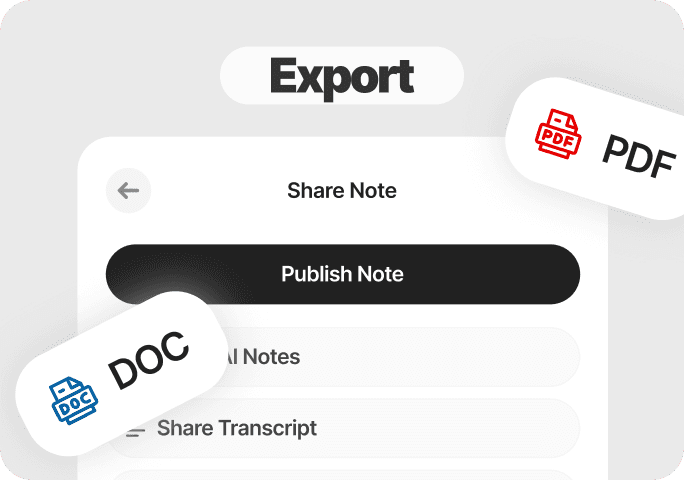 You want better exports and organization