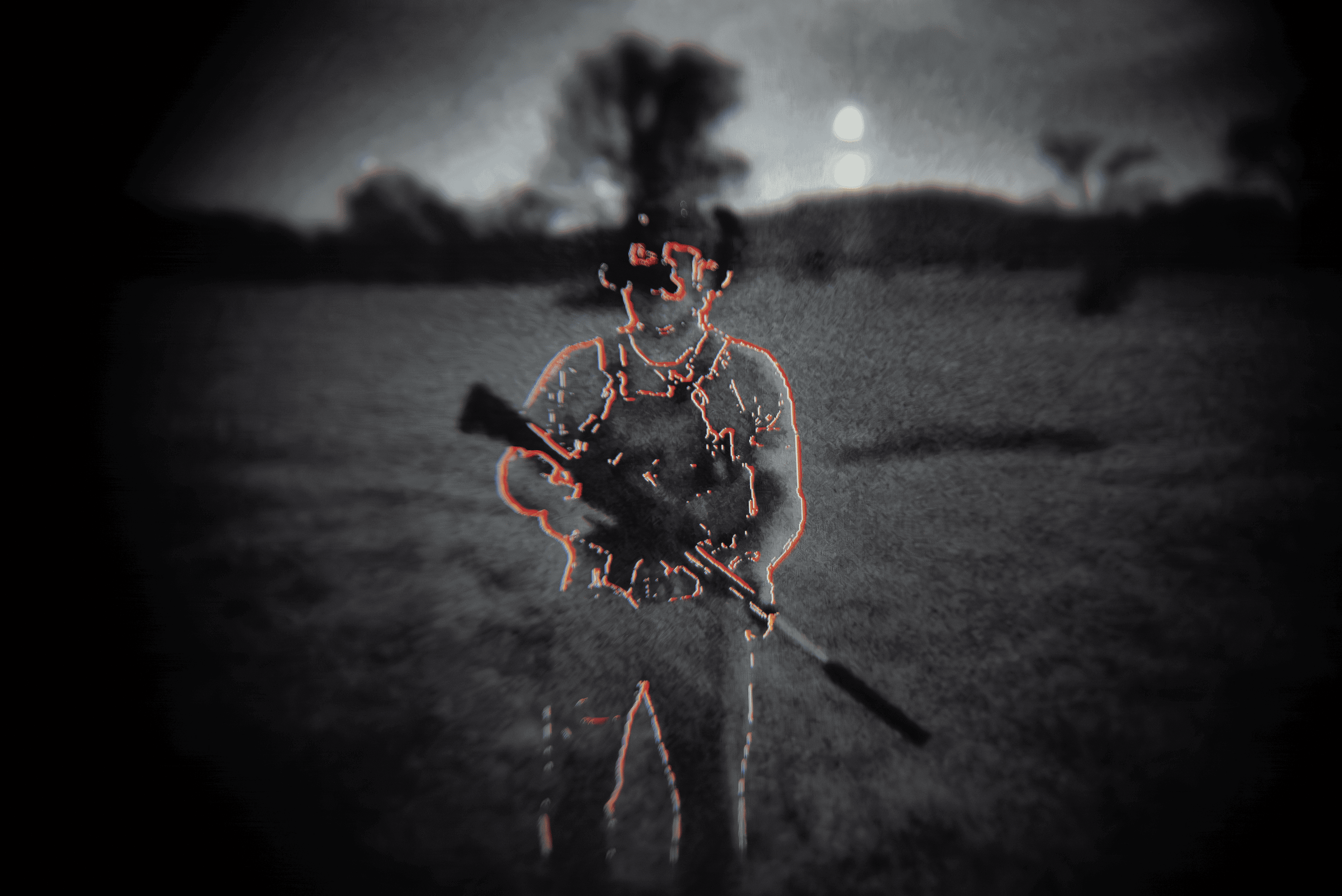 Close-up of futuristic white car front with sleek LED light design.