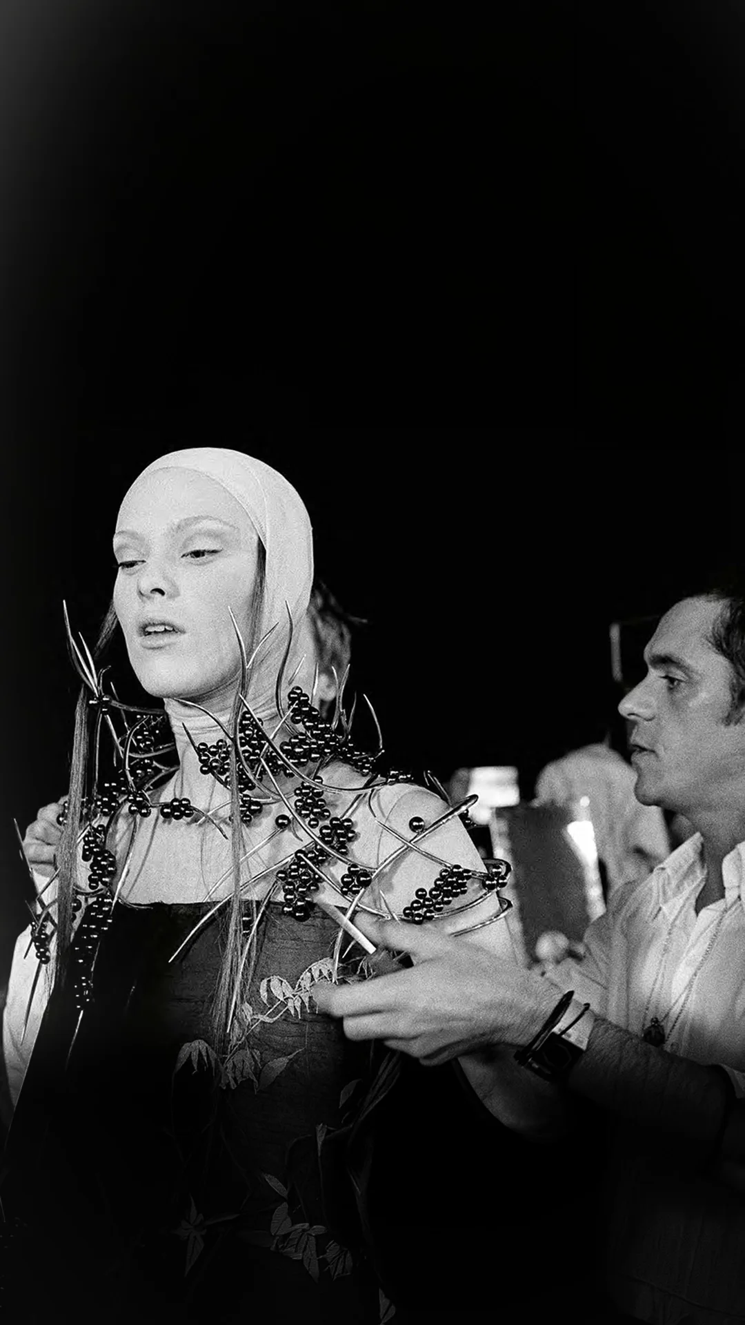 Thorned Pearl Shoulder Piece — VOSS, Alexander McQueen AW 2001