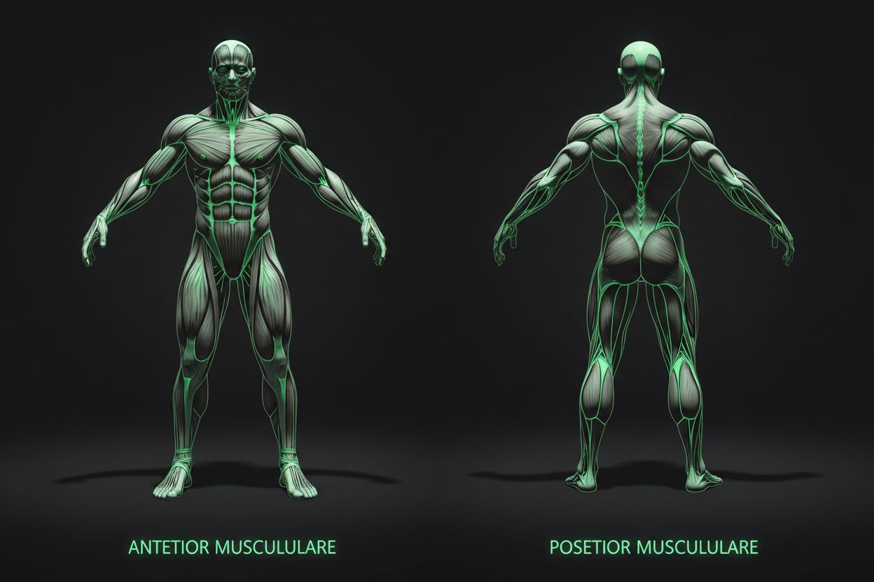 Major muscle groups illustration