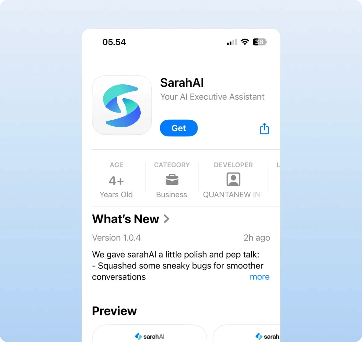SarahAI ai executive assistant app