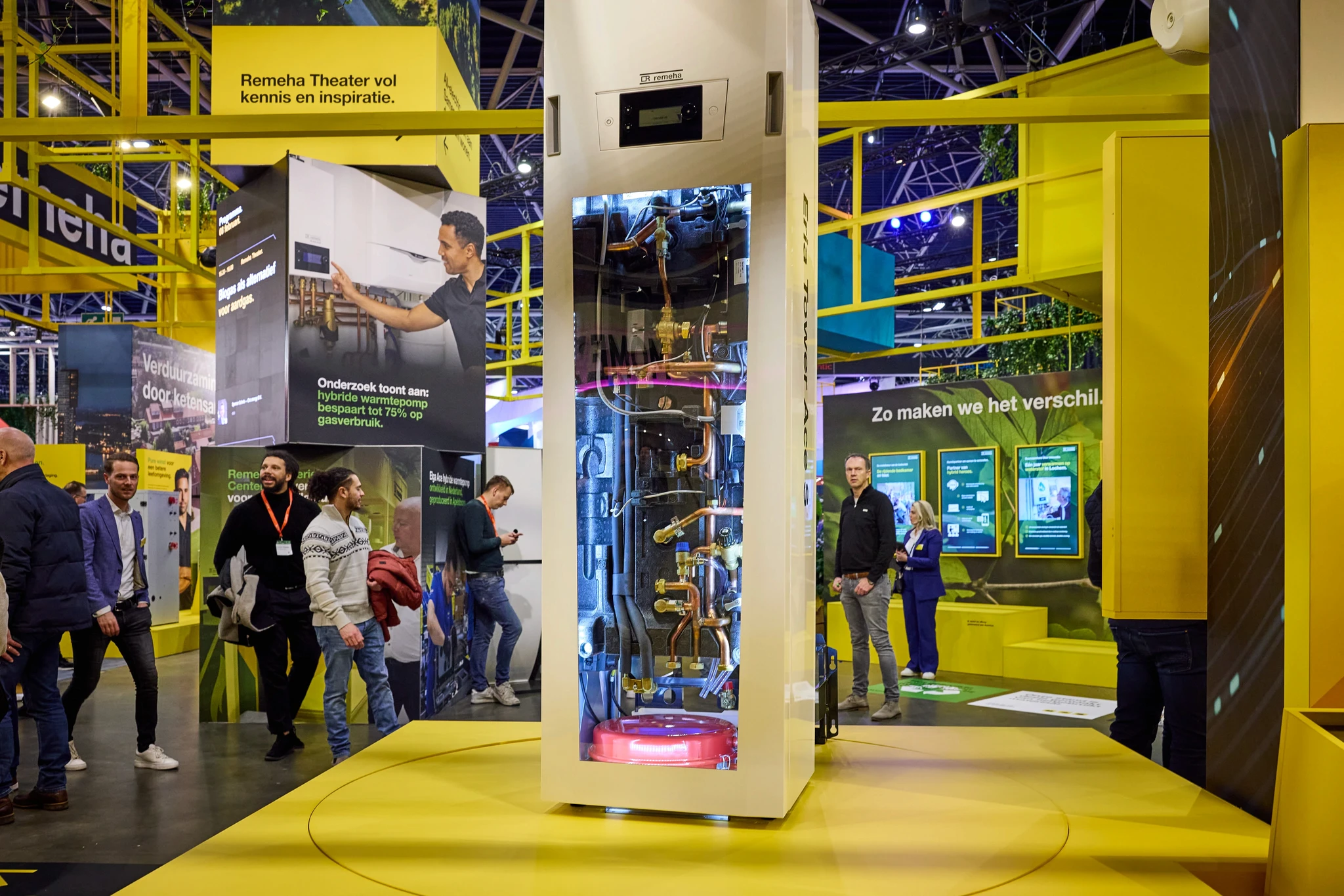 Grafisch Ontwerp Remeha beursstand