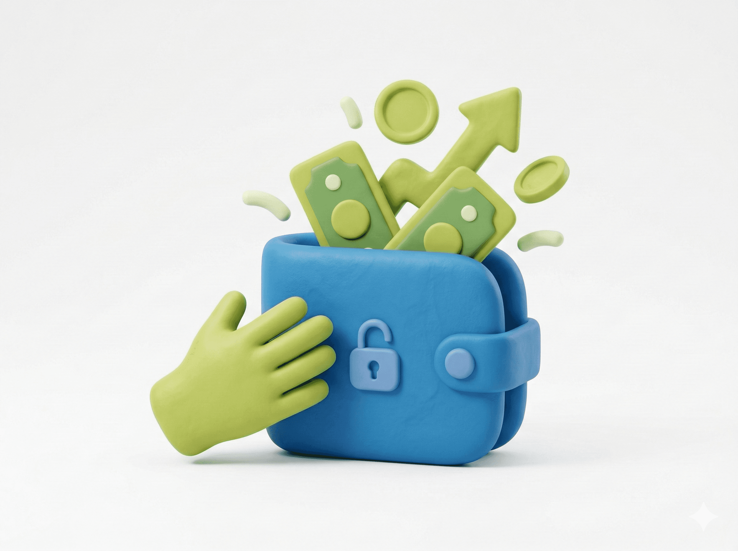 Minimal abstract sculpture with flowing translucent white curves, softly lit and casting gentle shadows on a neutral gray background.